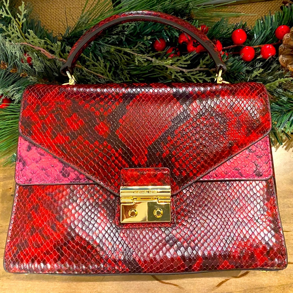 Michael Kors Sloan Python Bag